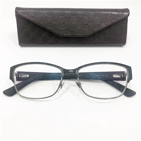 gucci clear framed glasses|authentic Gucci eyeglass frames.